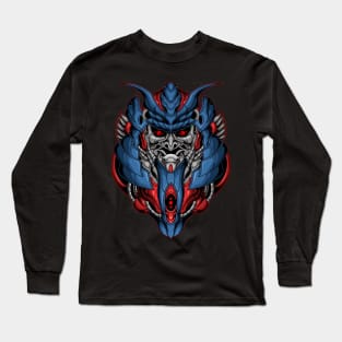 samurai robot Long Sleeve T-Shirt